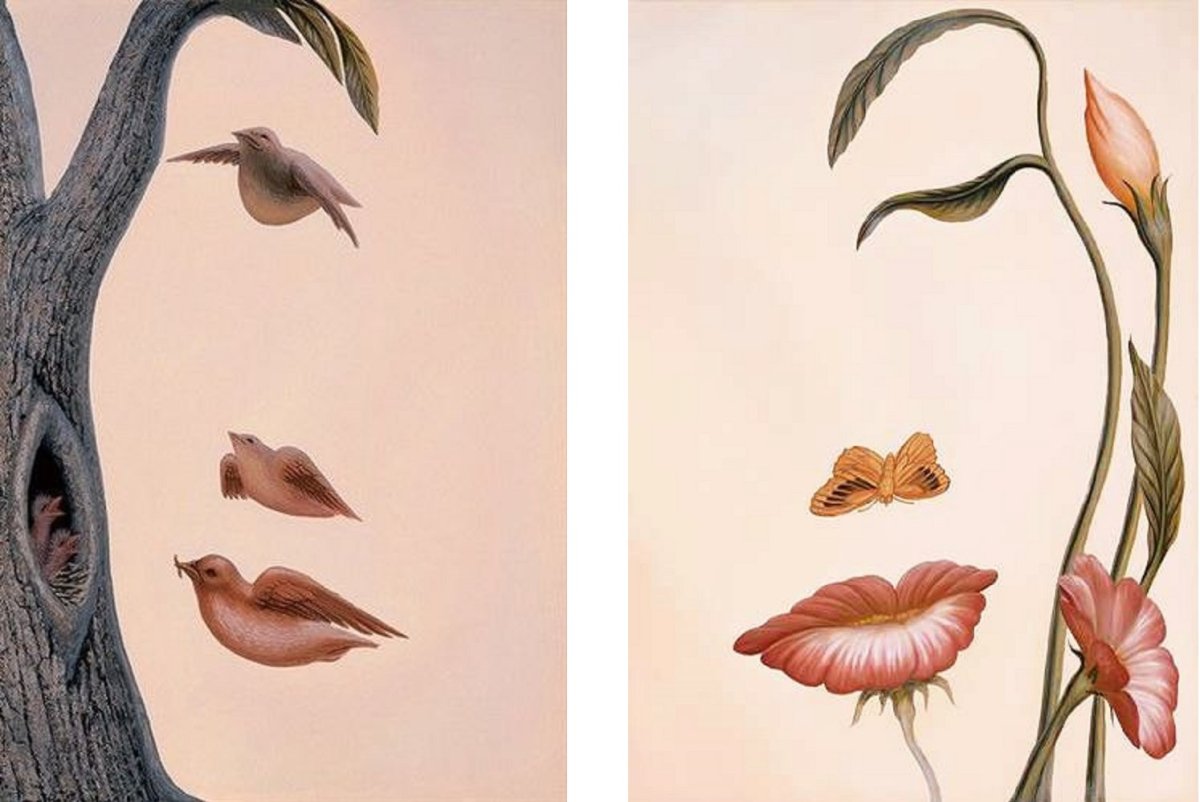 В одной картине несколько изображений