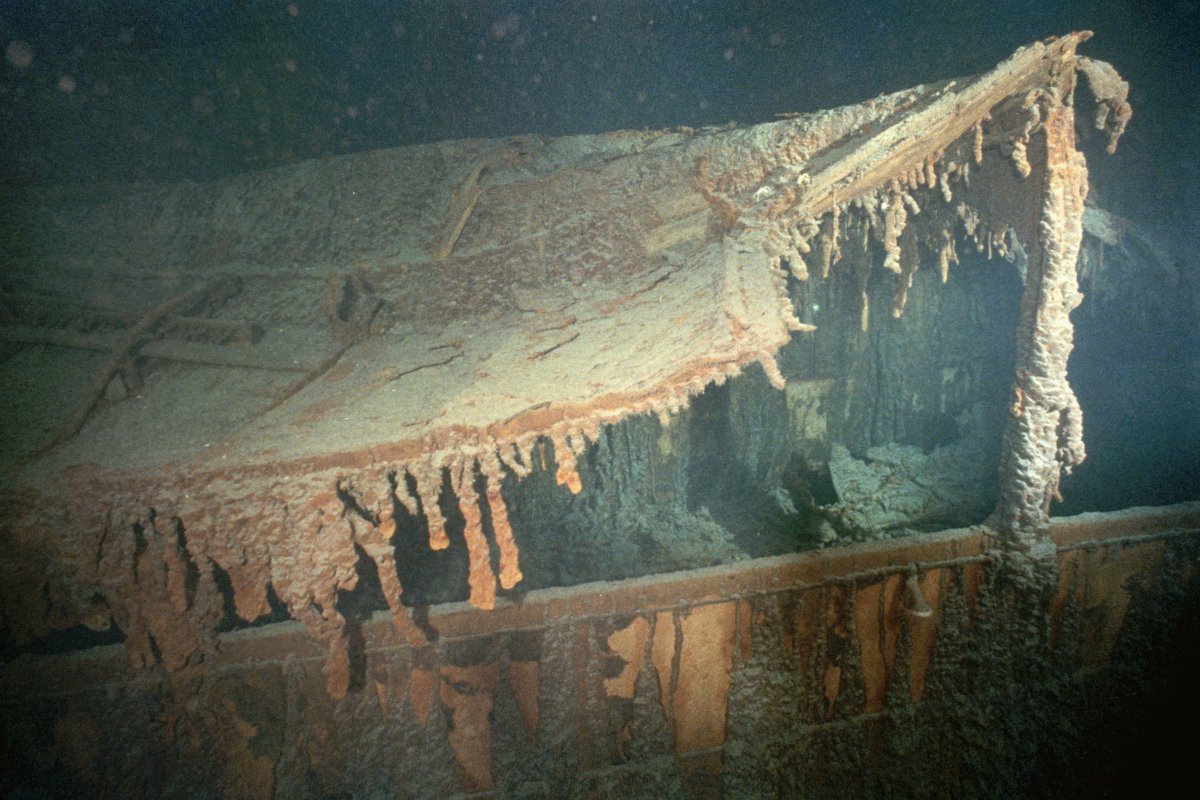 Титаник на дне