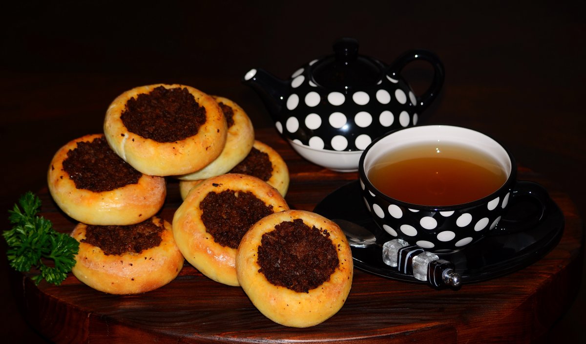 Чаепитие с выпечкой