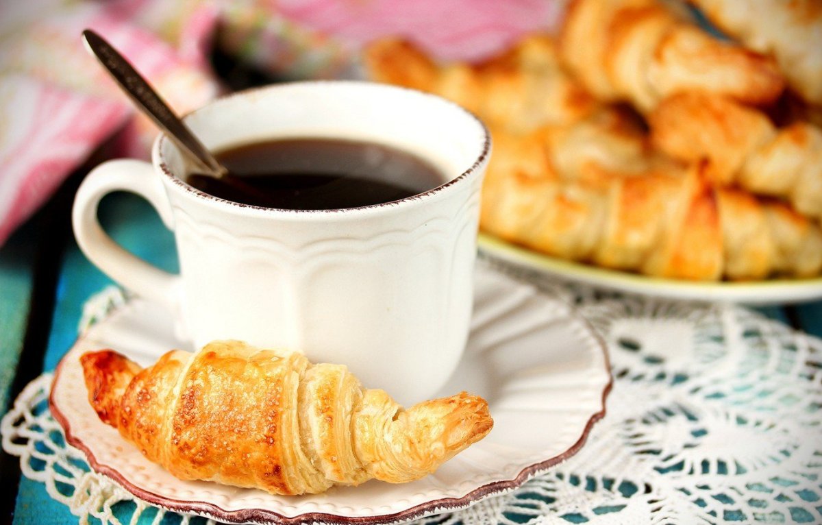 Чаепитие с булочками