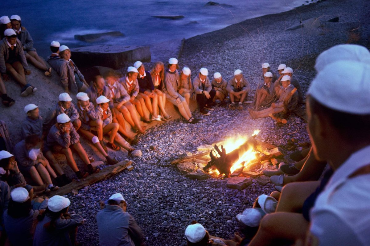 Макет костра