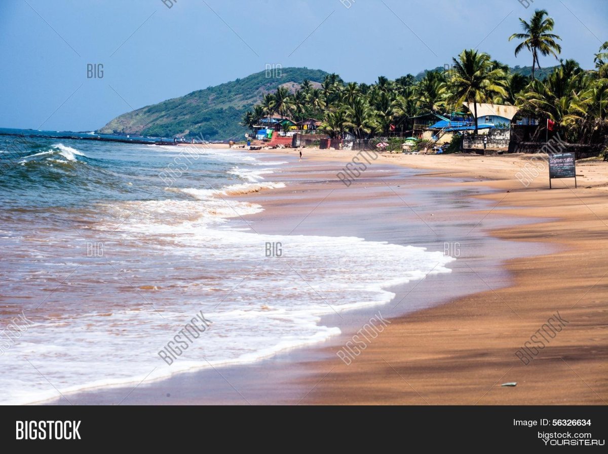 Гоа девушка на пляже