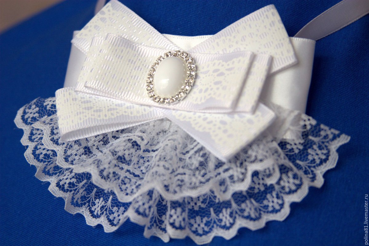 Галстук бант для девочки