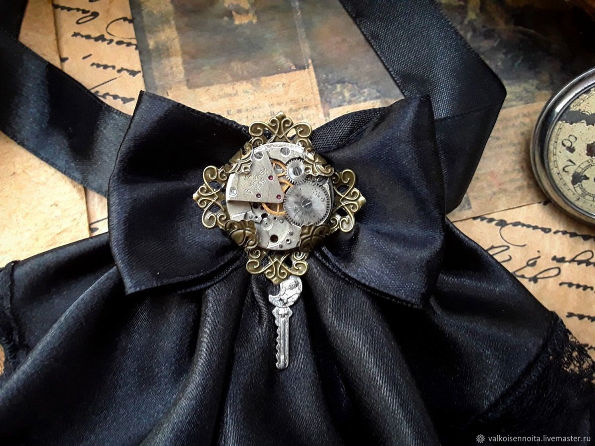 Жабо стимпанк