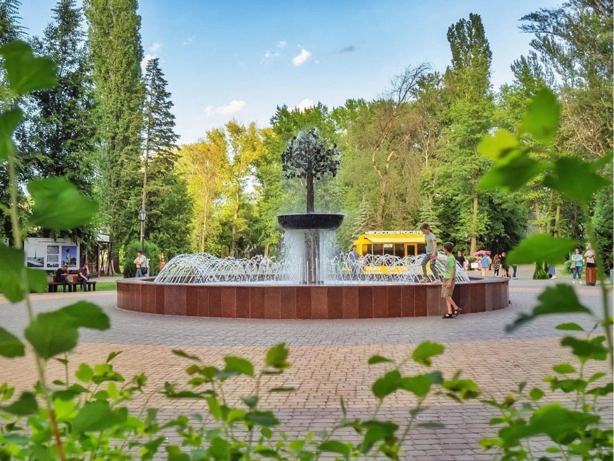 Достопримечательности Липецка Комсомольский пруд