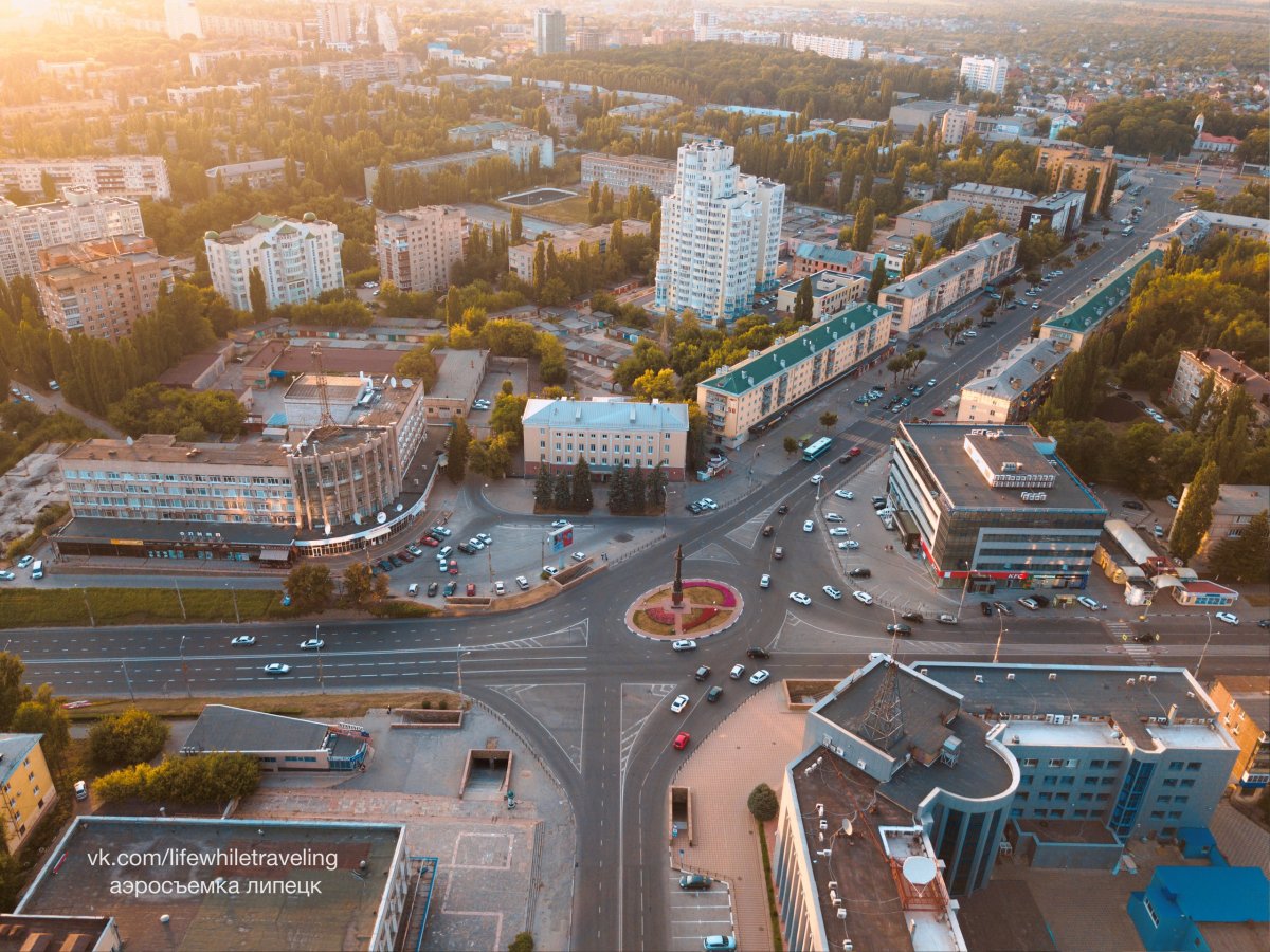 Липецк город фонтанов