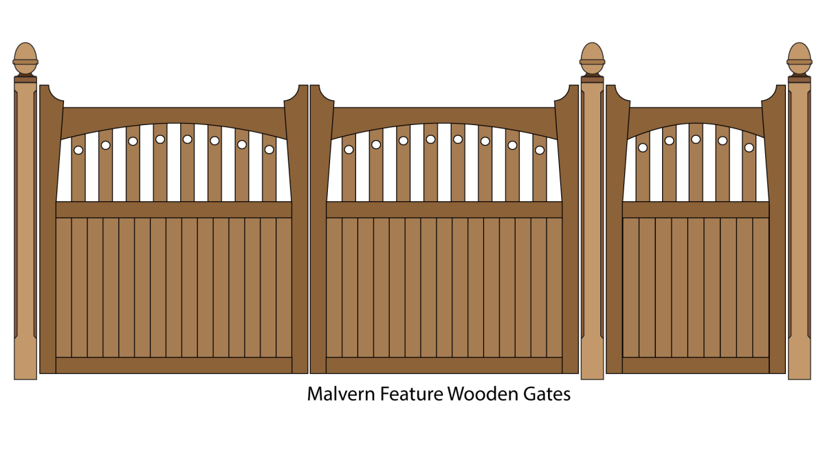 Деревянные ворота на прозрачном фоне