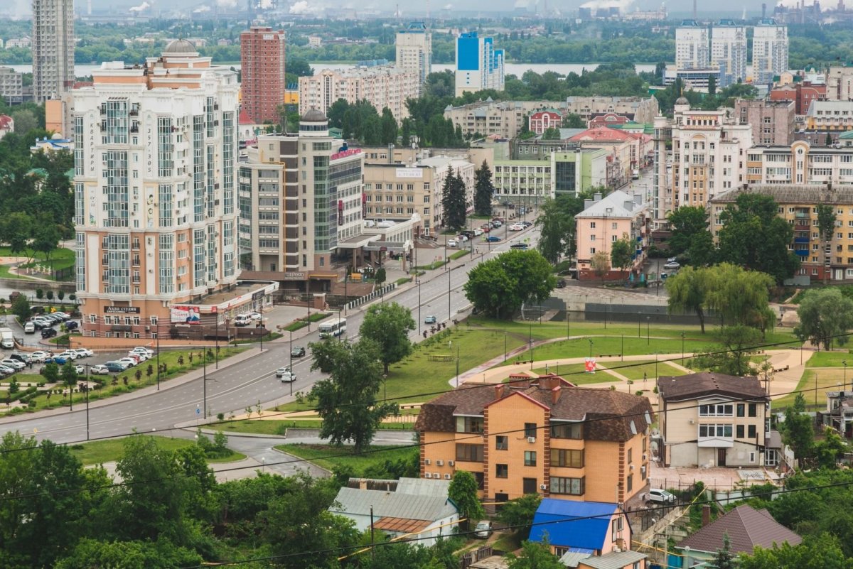 Сквер Ворошилова Липецк