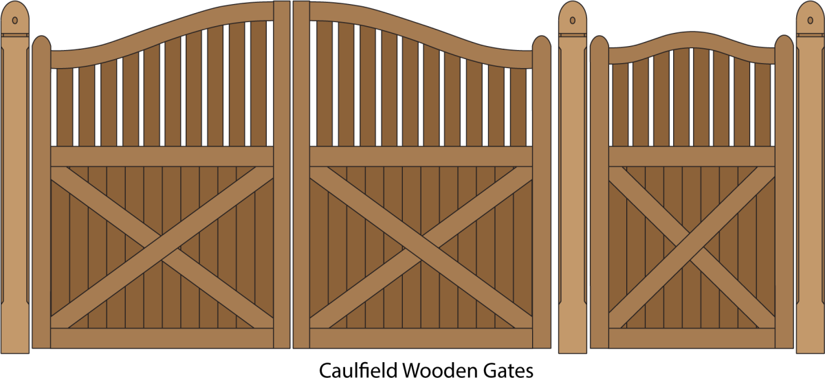 Сказочная деревянная дверь