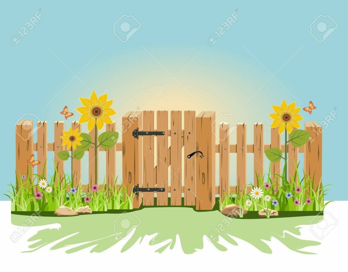 Ворота на прозрачном фоне для детей