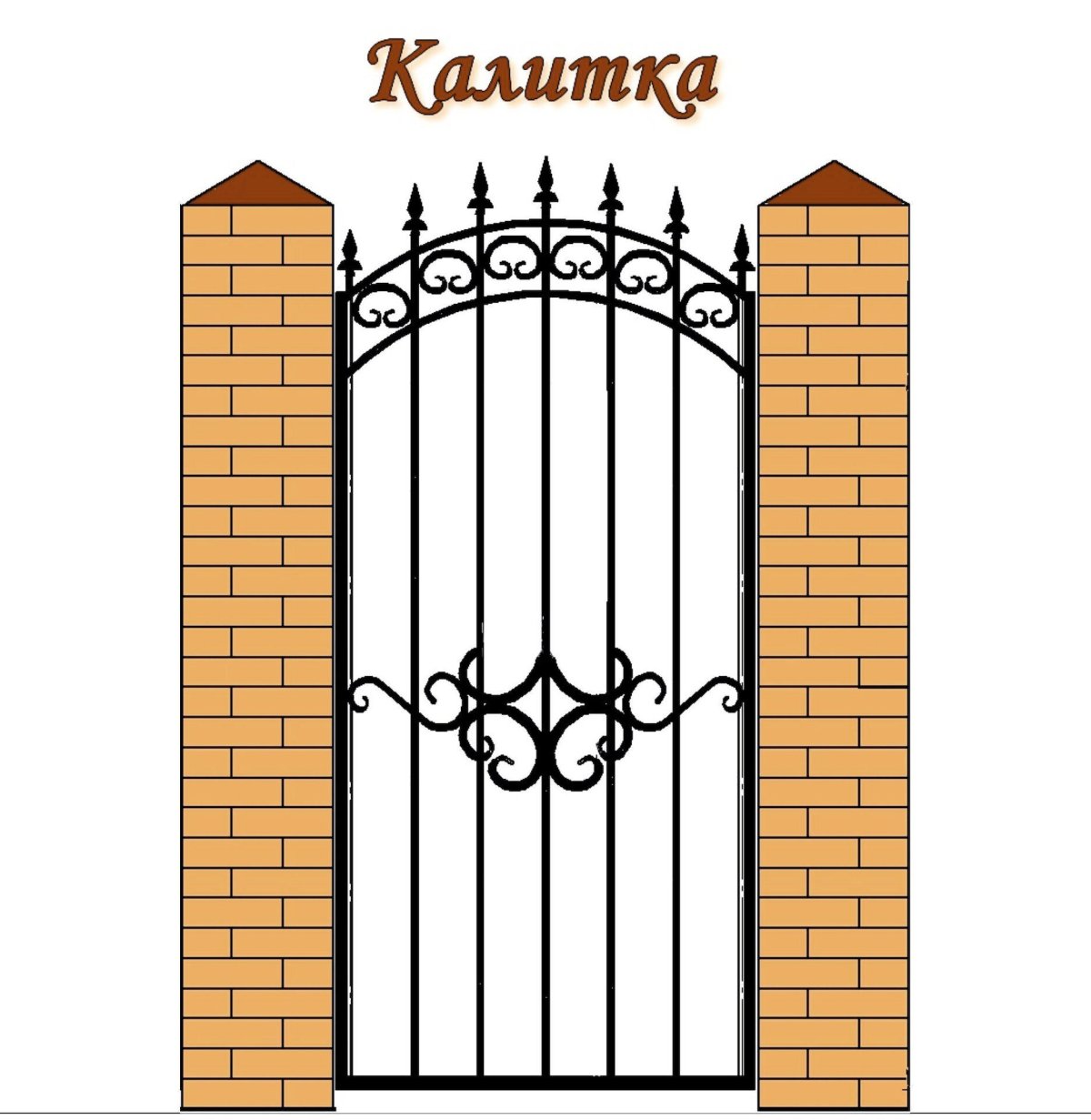 Деревенские ворота