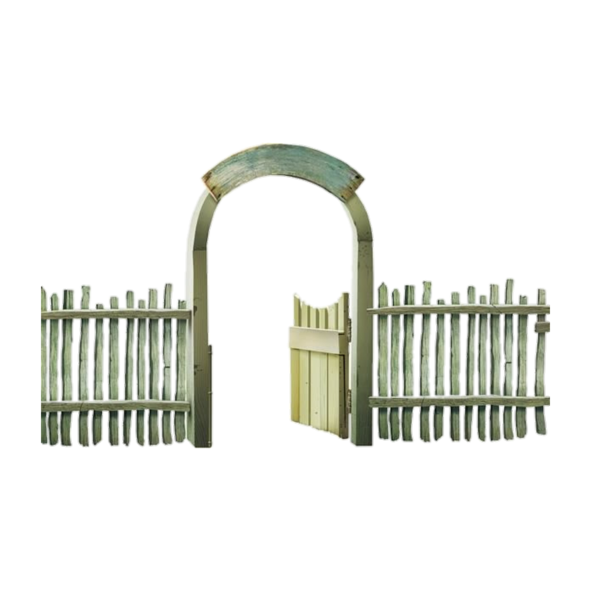 Эскизы деревянных заборов