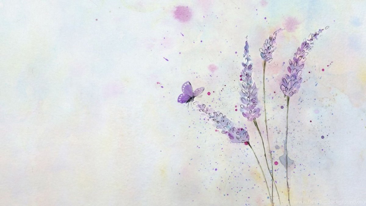 Весенний пейзаж акварелью