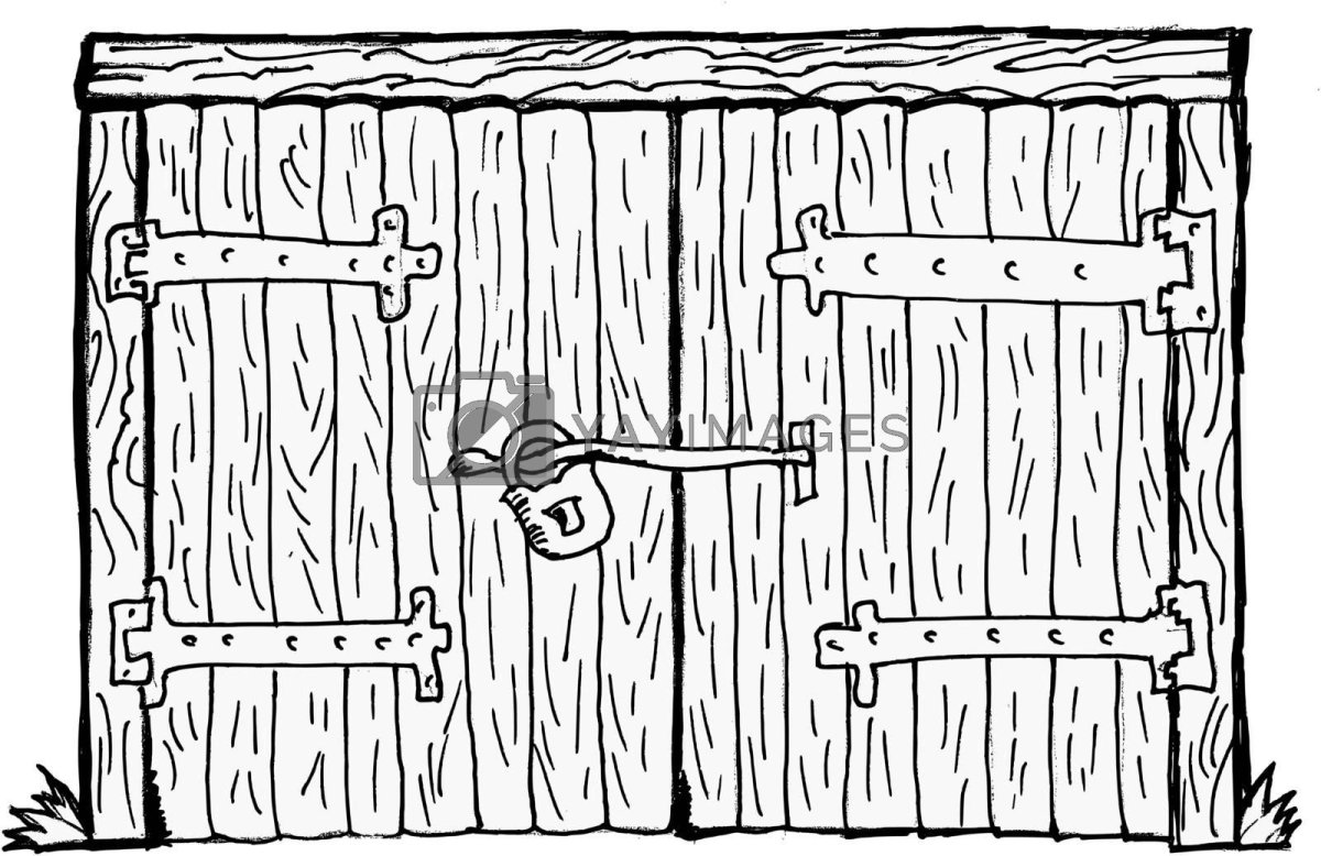 Калитка Версаль правая 1.0х1.9 м