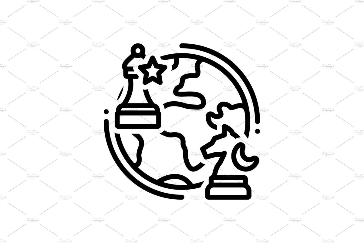 Геополитика логотип