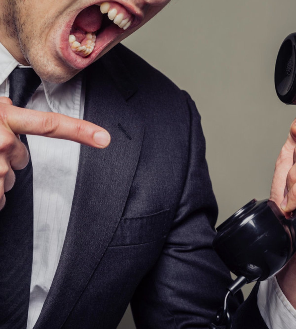 Бизнесмен в отчаянии