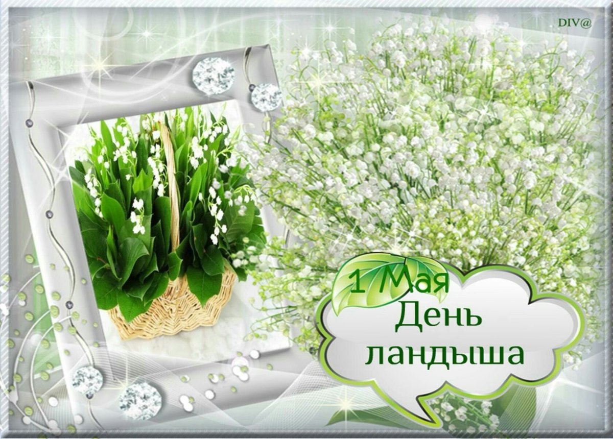 Букет ландышей с днем рождения