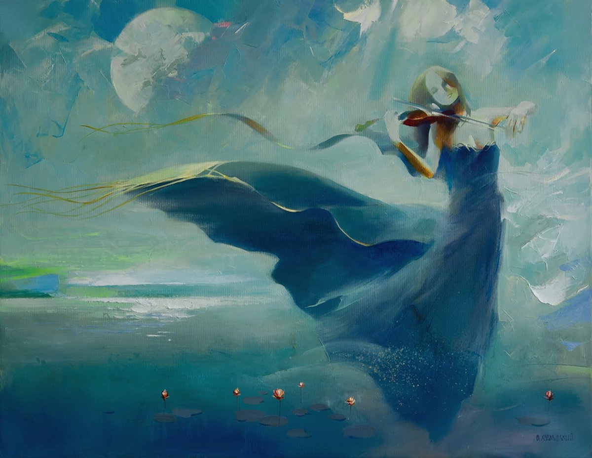 Луна иллюстрация