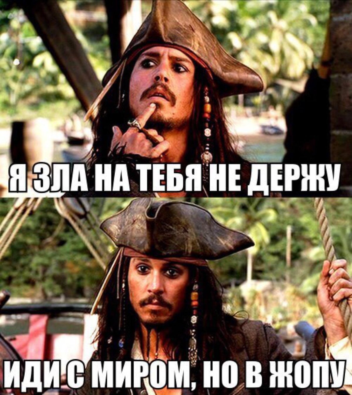 Капитан Джек Воробей смекаешь