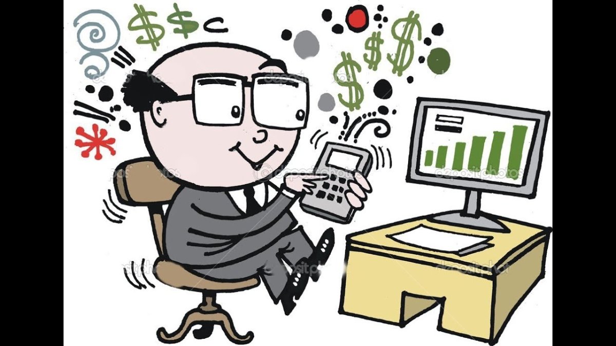 Бухгалтера мультяшные