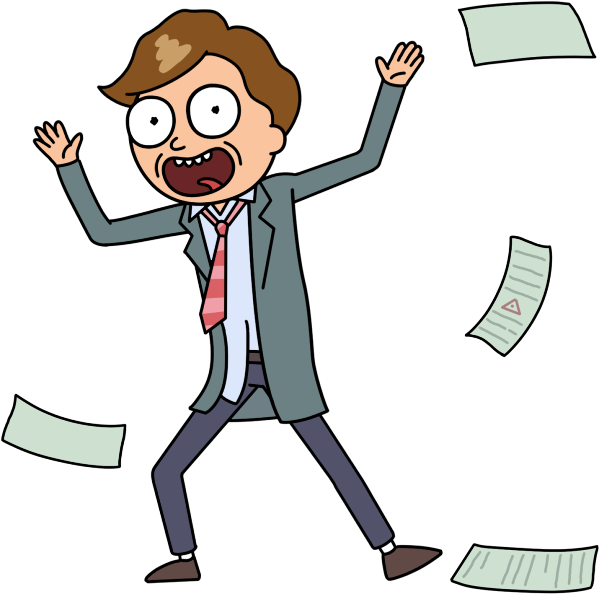 Бухгалтер мультяшный