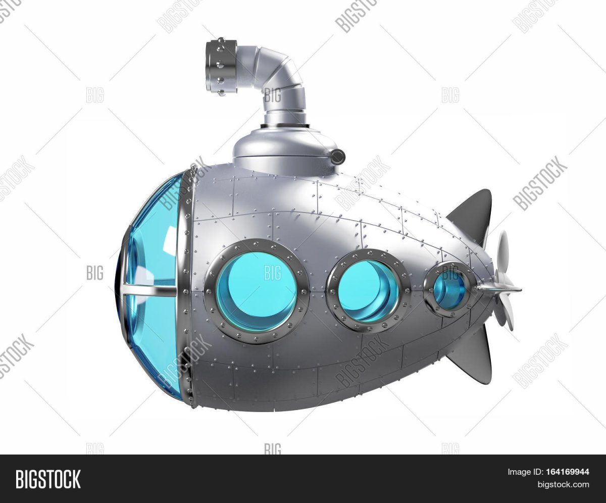 Подводная лодка с иллюминаторами для детей