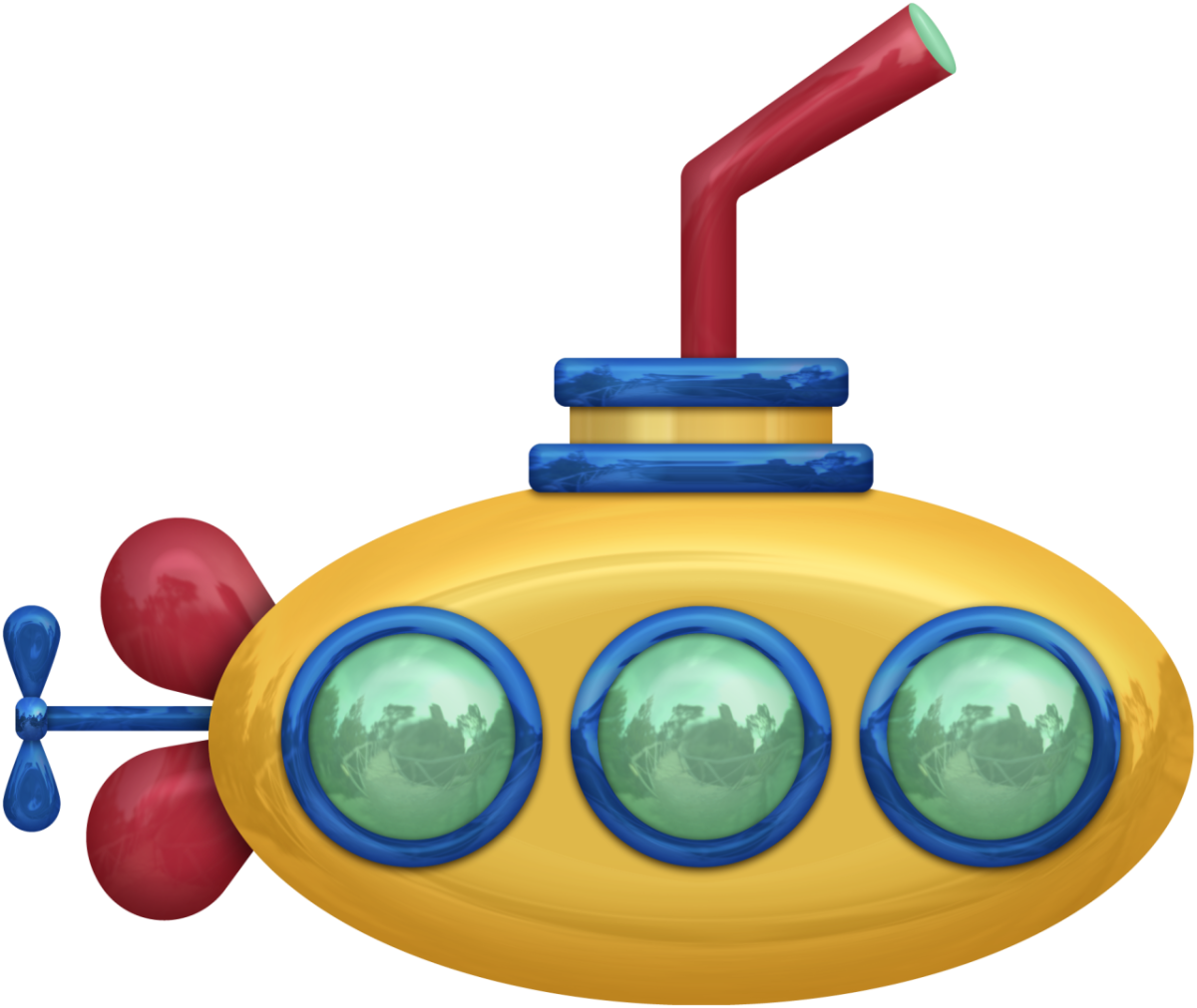 Батискаф рисунок для детей