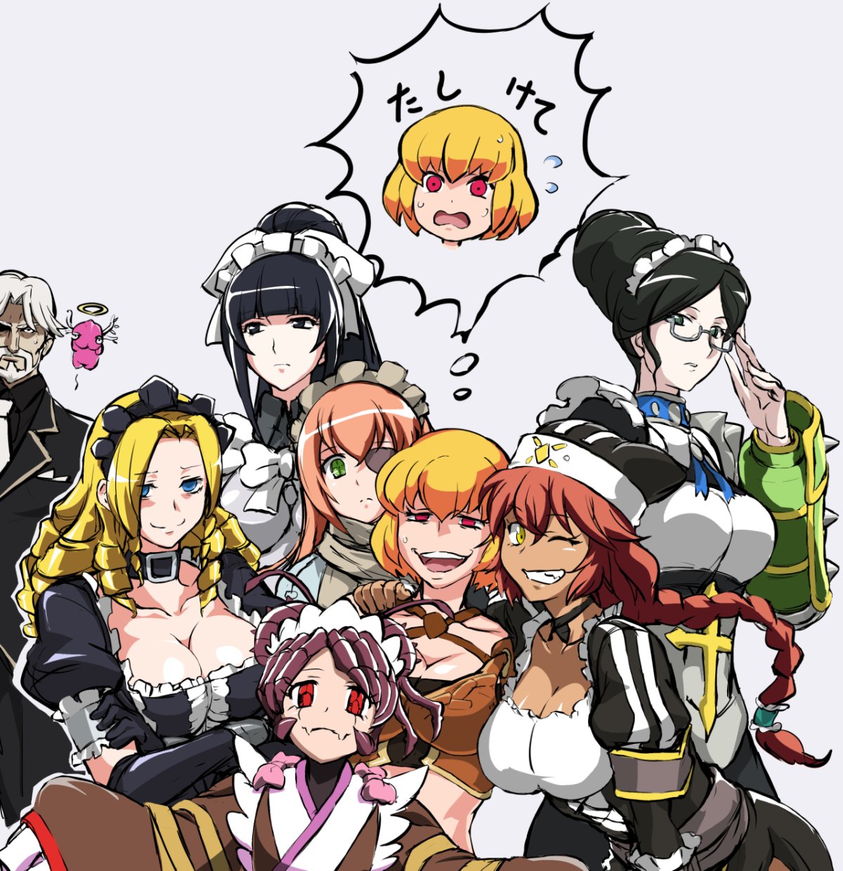 Overlord аниме Клементина