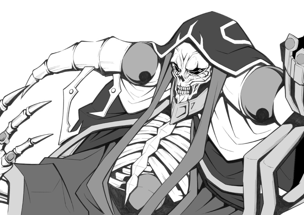 Манга Оверлорд Аинз