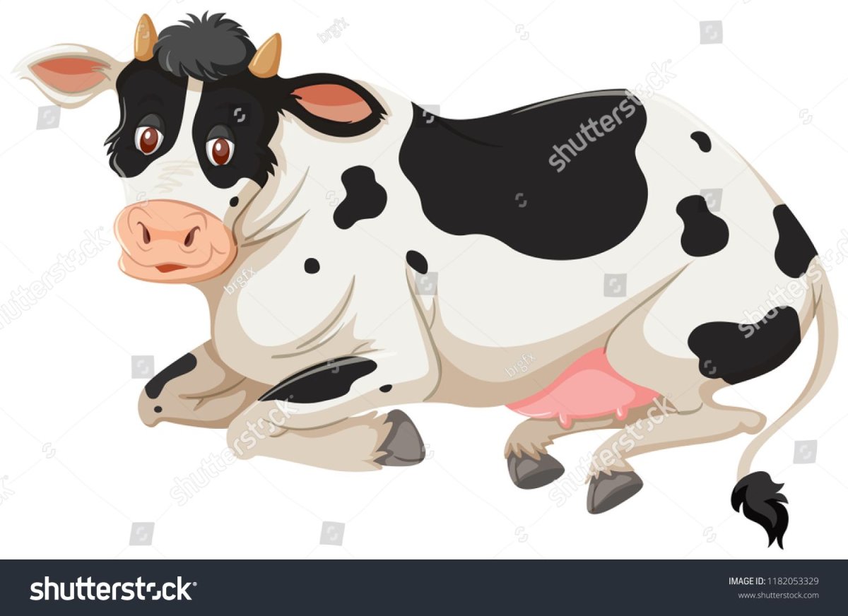 Счастливая корова