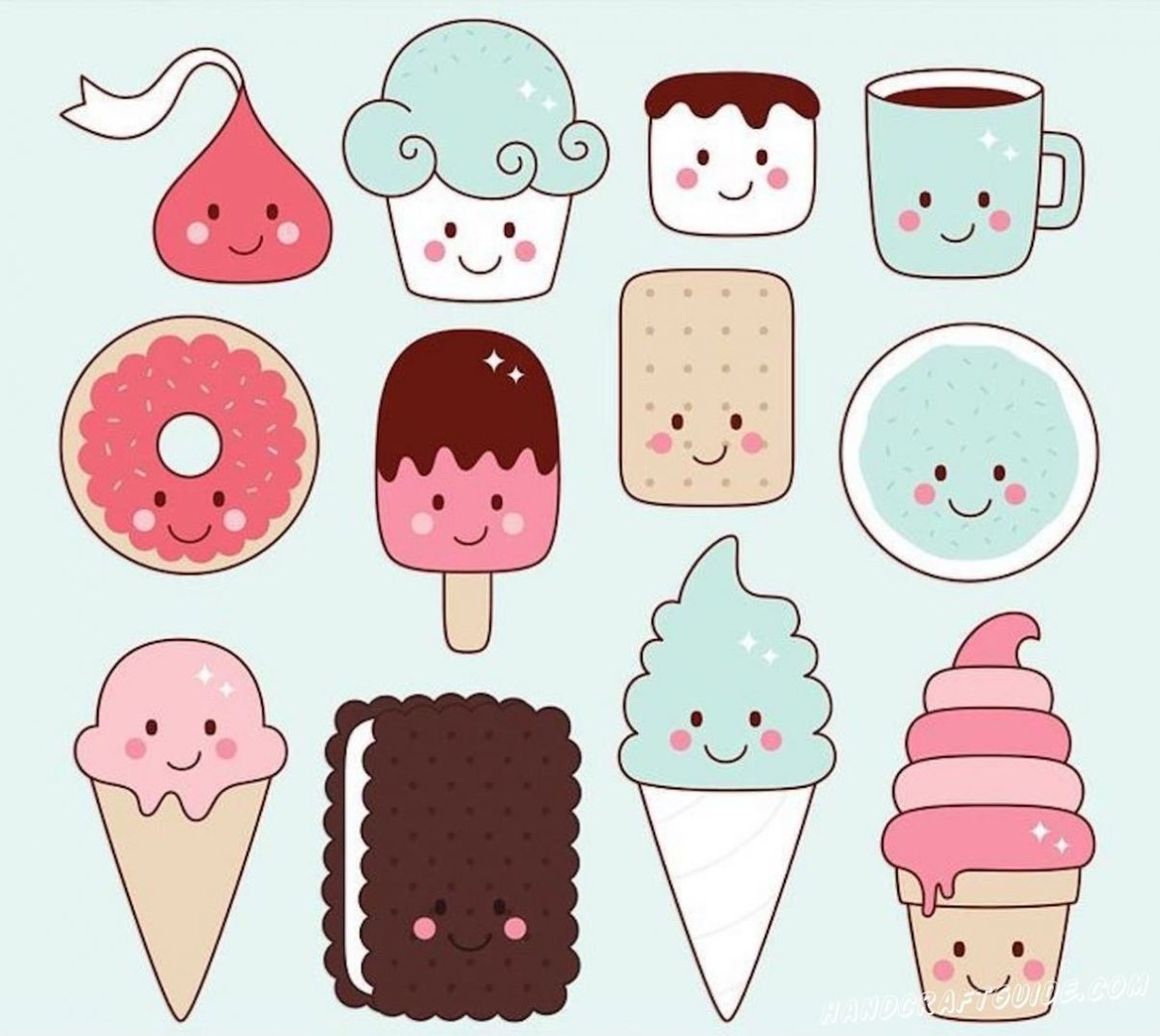 Простые рисунки для ЛД