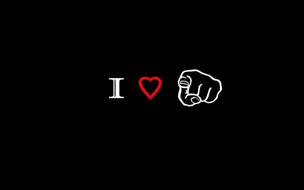 Обои на рабочий стол черные