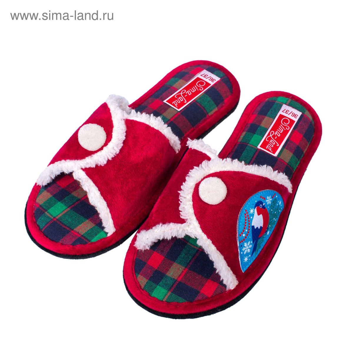 Новогодние тапочки