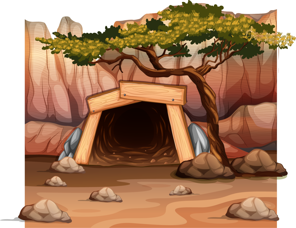 Пещера мультяшная