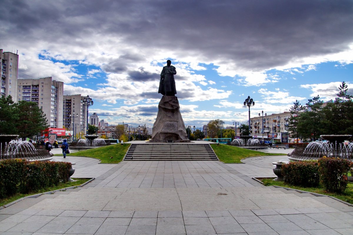 Памятник Хабарову в Хабаровске