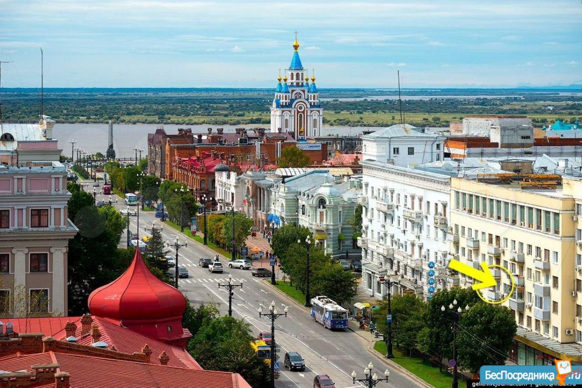 Хабаровск улица муравьёва-Амурского