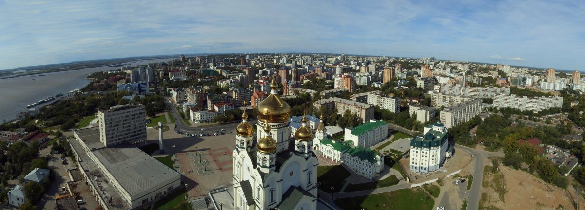 Хабаровск с высоты