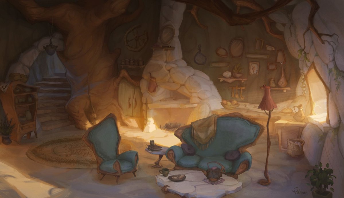 Мультяшные пещеры