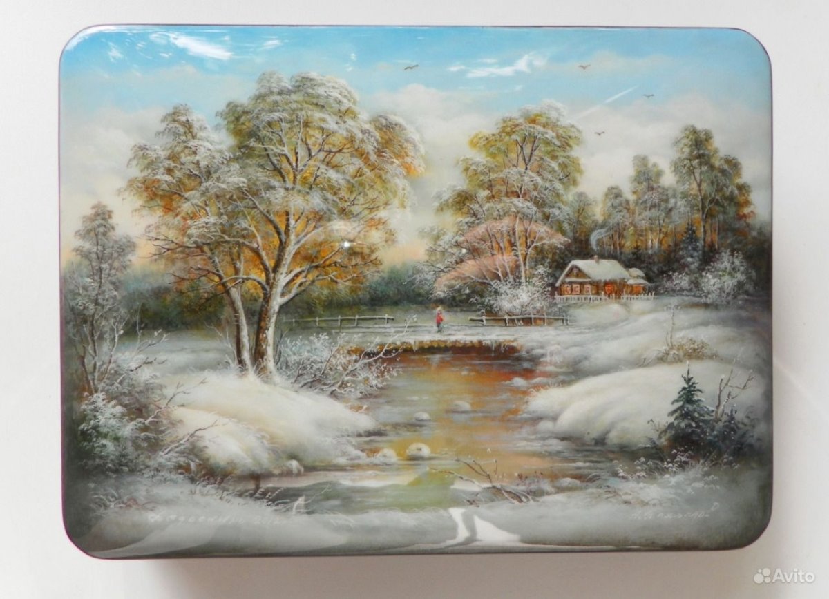 Федоскинская лаковая миниатюра