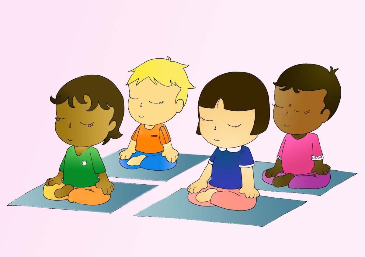 Векторные иллюстрации йога