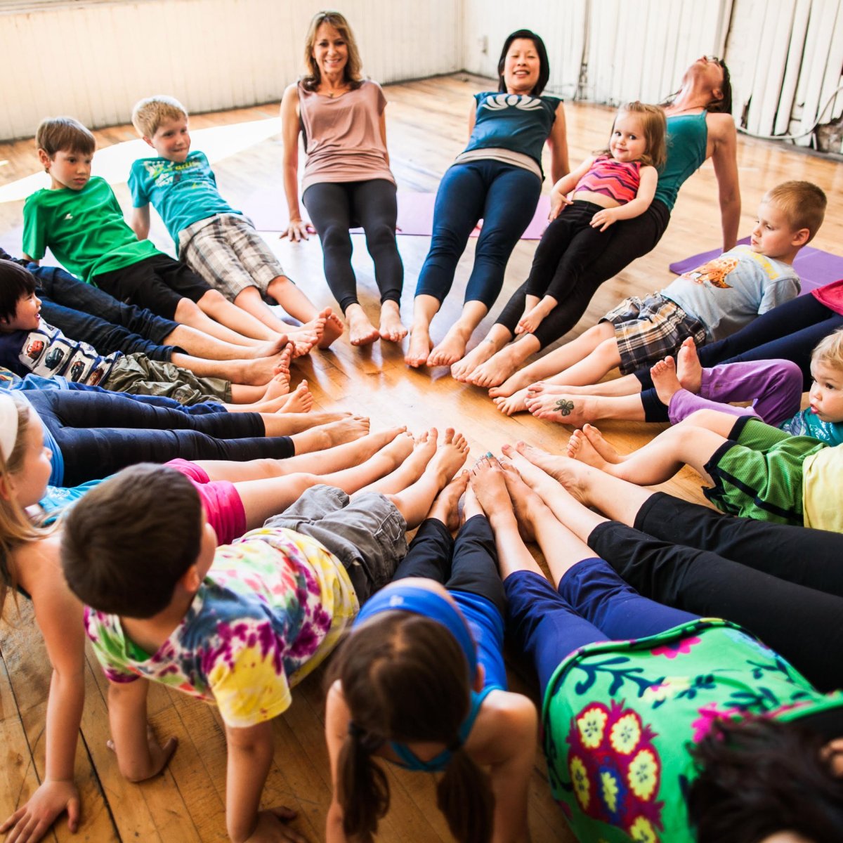 Детская йога в детском саду