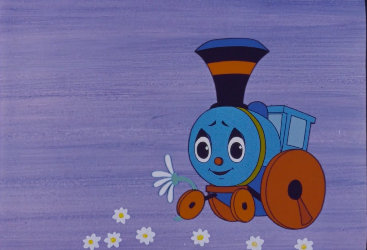 Паровоз Томас раскраска