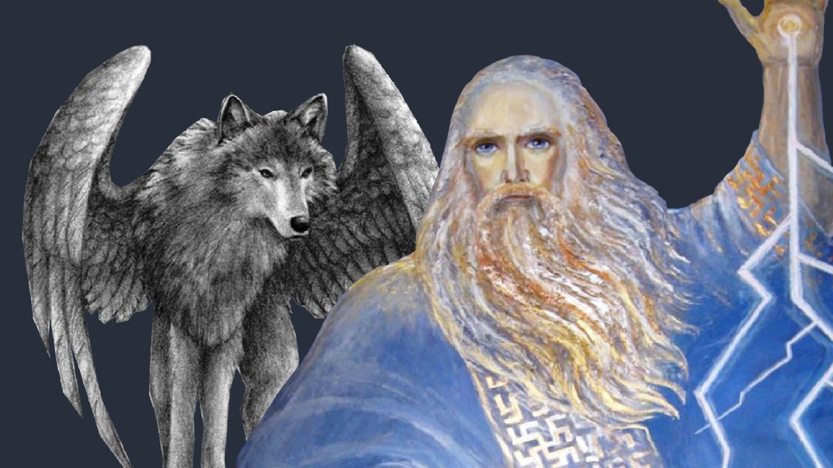 Славянские боги Перун Велес