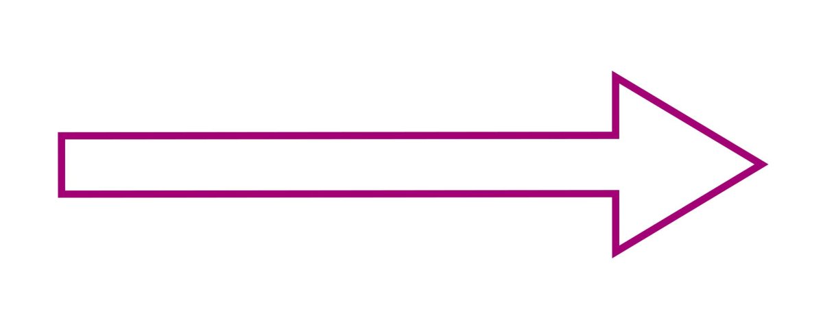 Трафарет стрелочки