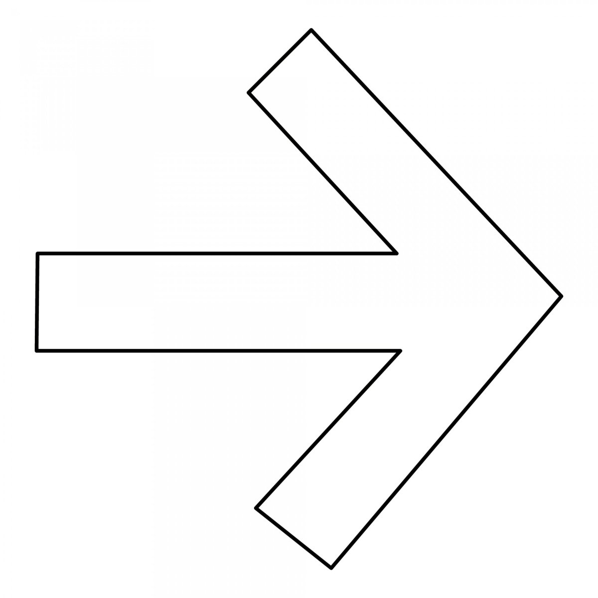 Стрелки контур