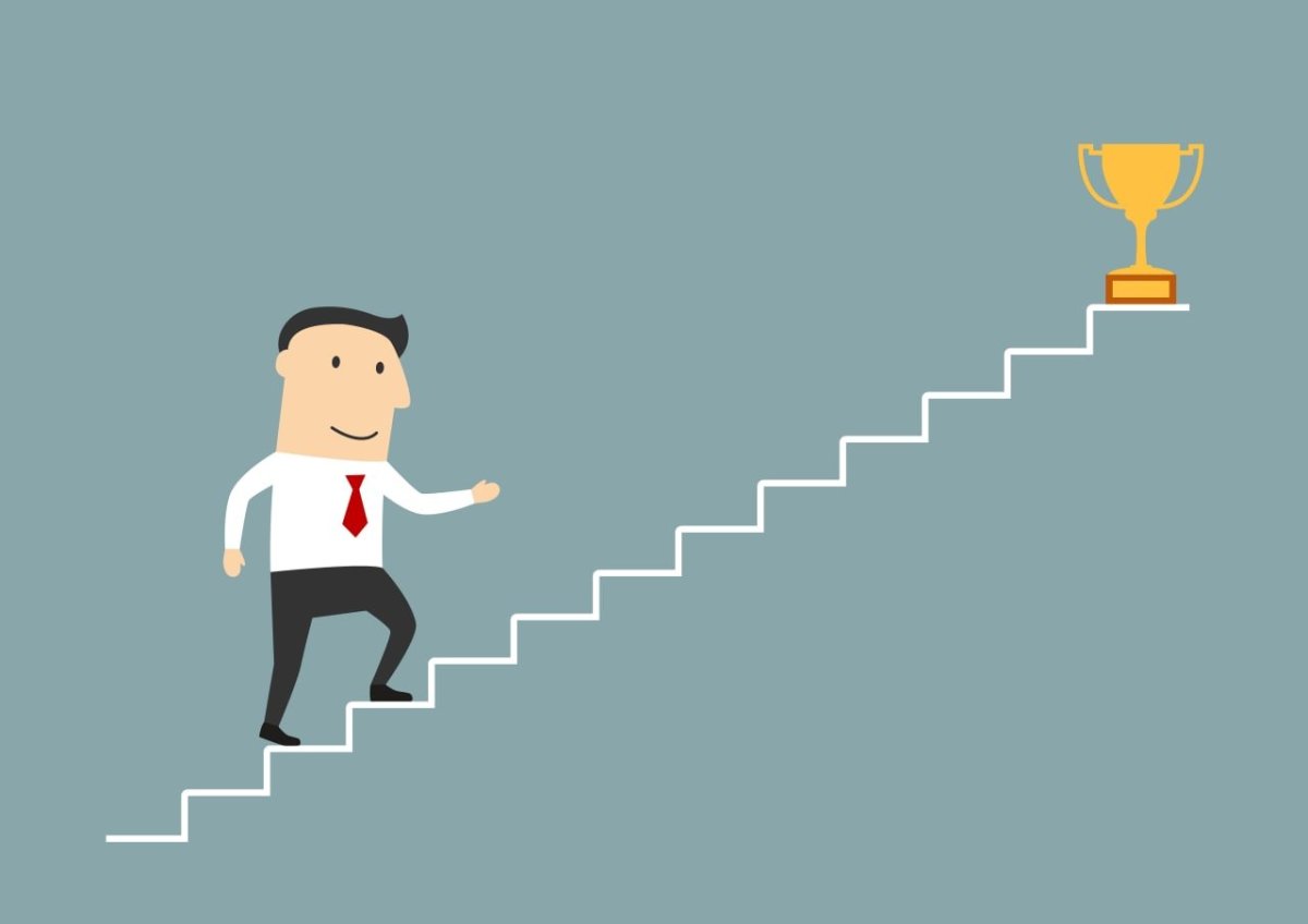 Человек убегает рисование