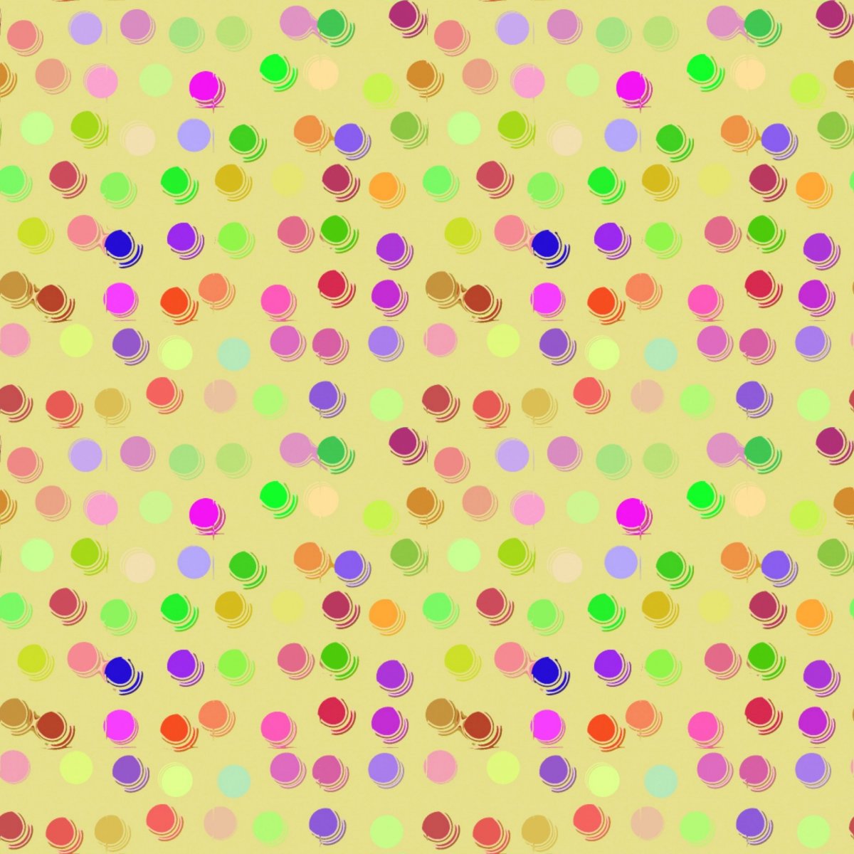 Маленькие цветные квадратики