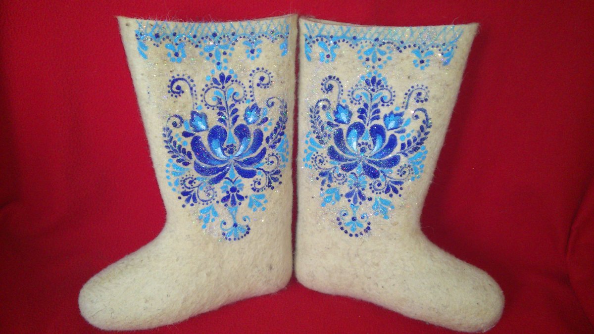 Ботинки в графике