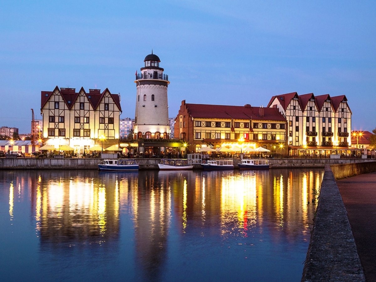 Прогулка по реке Преголя в Кенигсберг