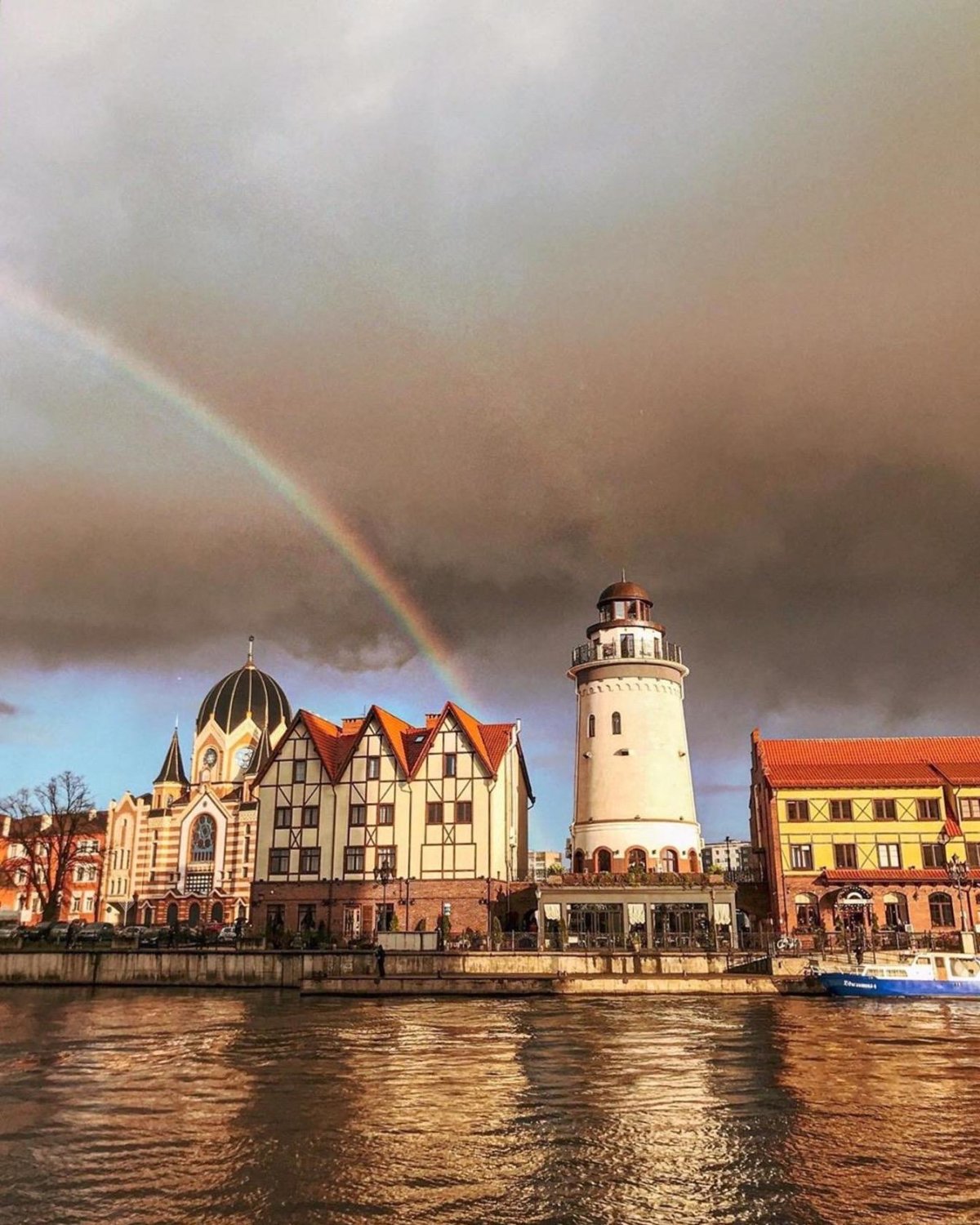 Калининград Рыбная набережная